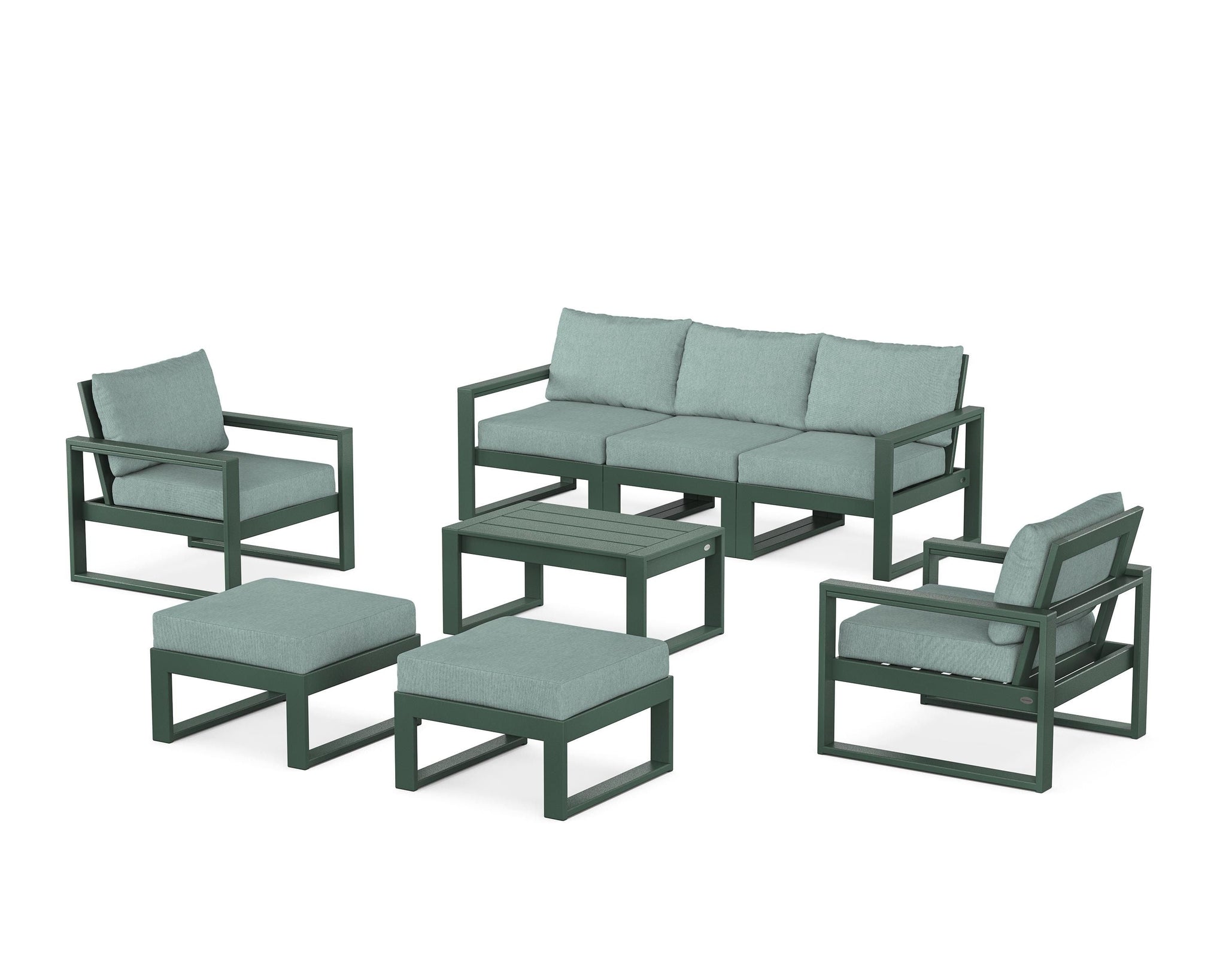 EDGE Sectional 8-Piece Lounge Sofa Set
