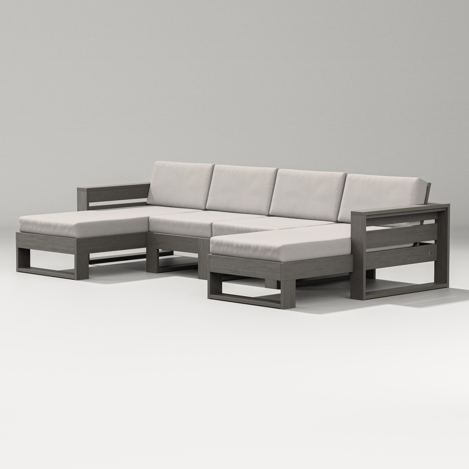 Latitude Double Chaise Sectional