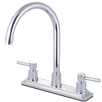 Kingston Brass Concord Centerset Kitchen Faucet (KS8798DLLS) Polished Chrome
