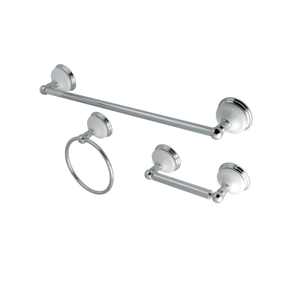 Kingston Brass Victorian 3-Piece Bathroom Hardware Set (BAK111248) main image.