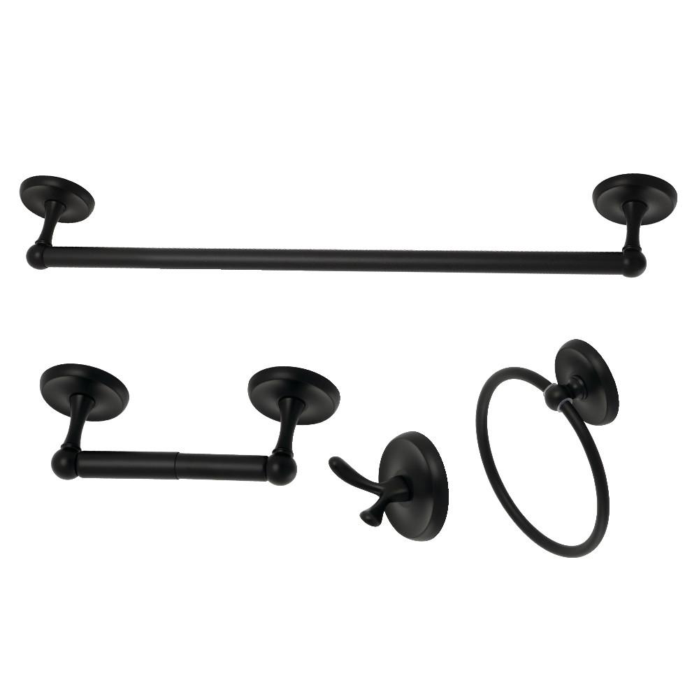 Kingston Brass Victorian 4-Piece Bathroom Accessory Set (BAK312478) main image.
