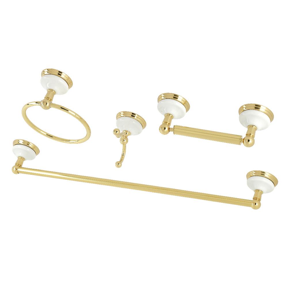 Kingston Brass Victorian 4-Piece Bathroom Hardware Set (BAK1111478) main image.