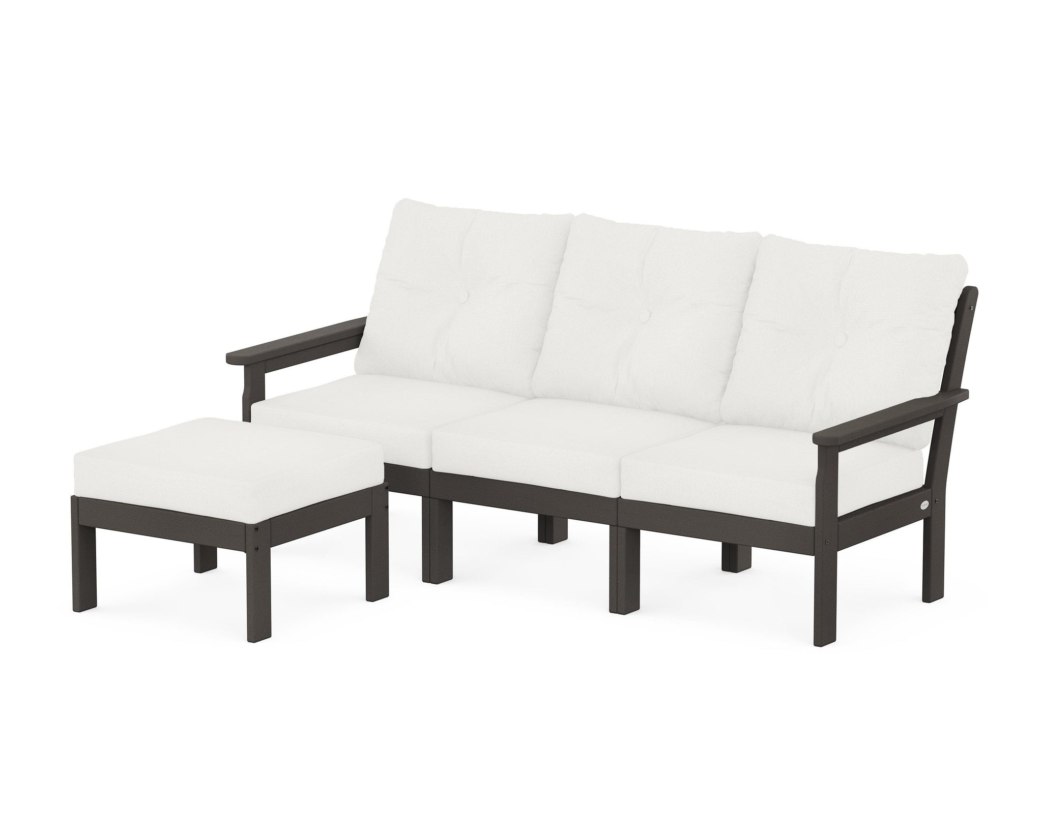 Vineyard 4-Piece Sectional with Ottoman