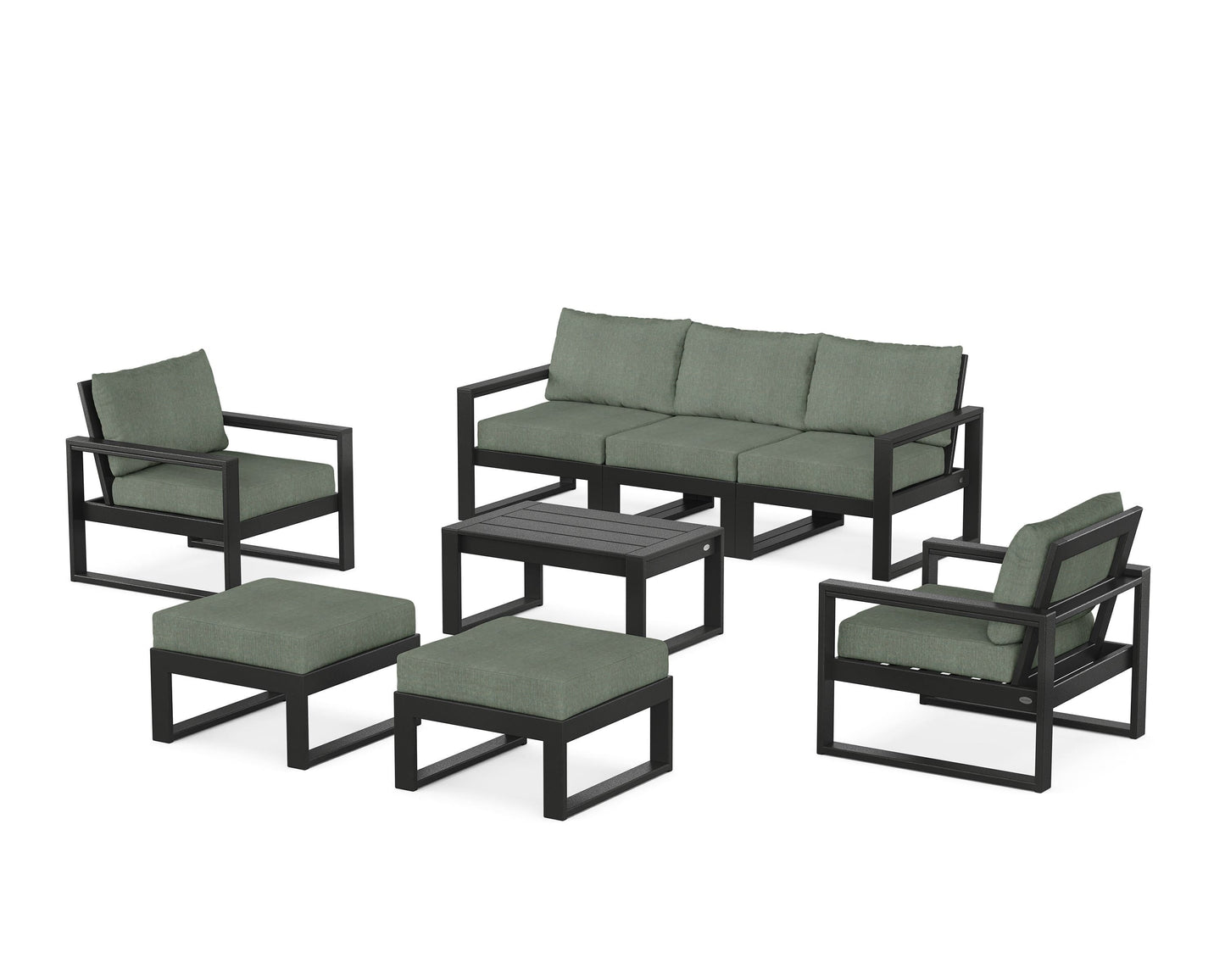 EDGE Sectional 8-Piece Lounge Sofa Set