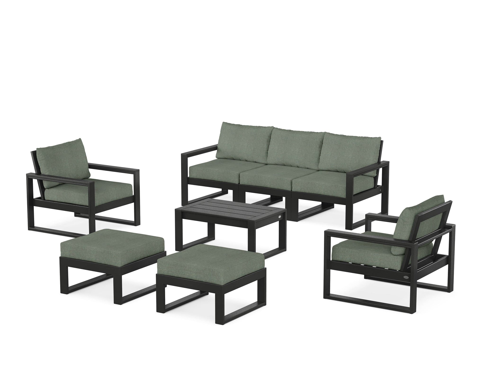 EDGE Sectional 8-Piece Lounge Sofa Set