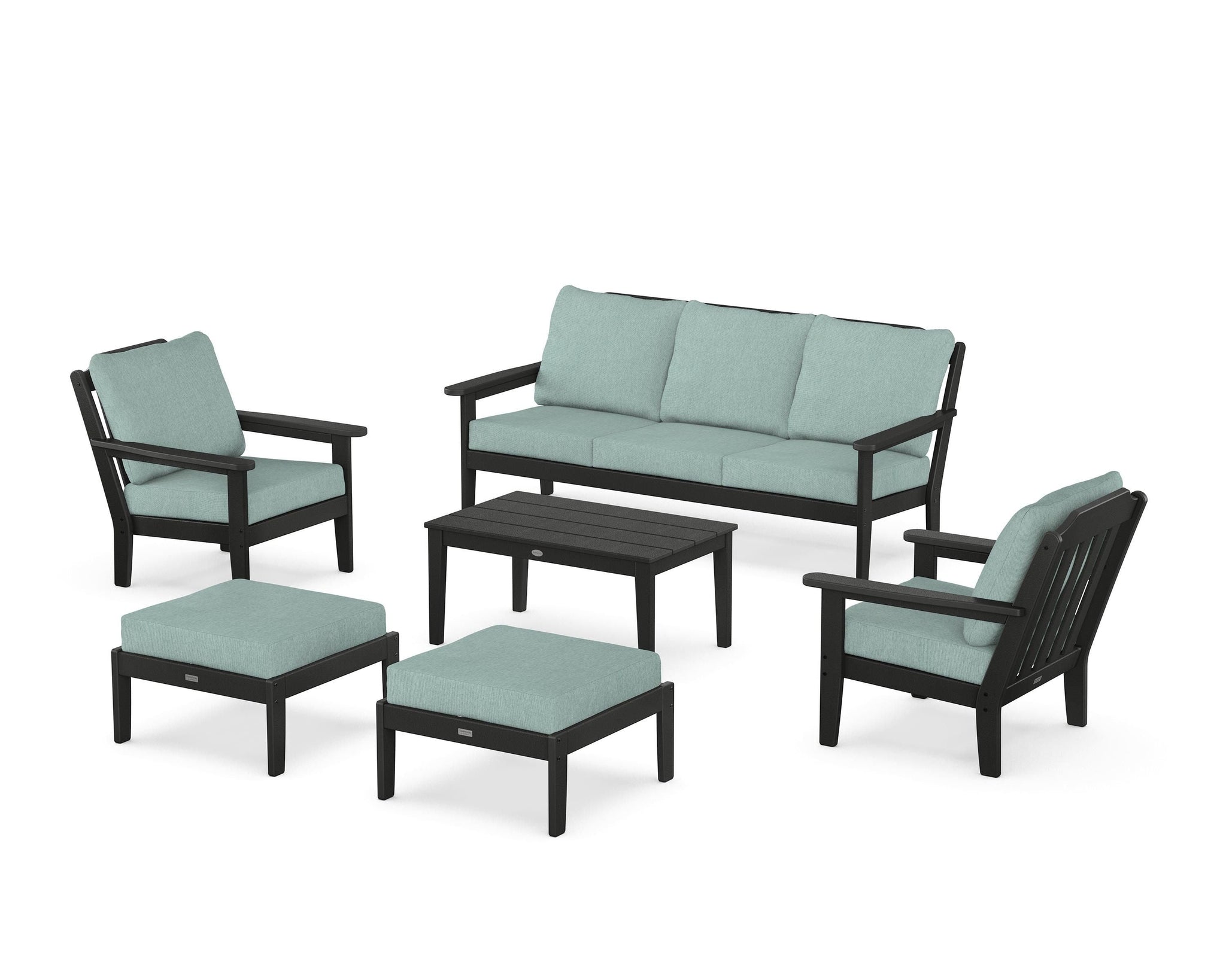 Cottage 6-Piece Lounge Sofa Set