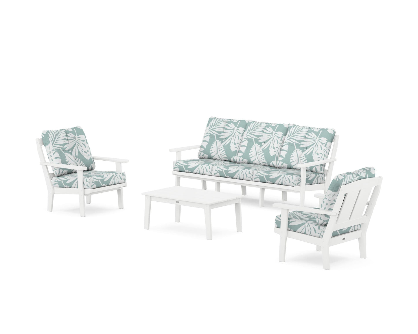 Mission 4-Piece Deep Seating Set with Sofa