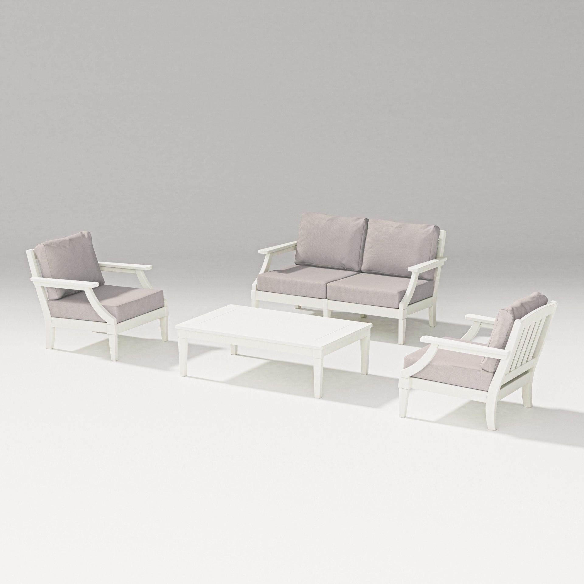Estate Lounge 4-Piece Loveseat Set
