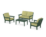 Cottage 4-Piece Deep Seating Set with Loveseat