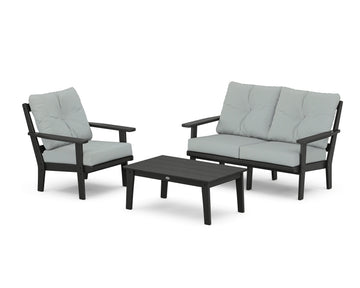 Oxford 3-Piece Deep Seating Set with Loveseat