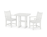 Traditional Garden 3-Piece Dining Set