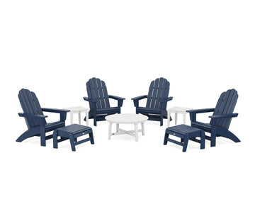 Vineyard Grand Adirondack 9-Piece Conversation Set