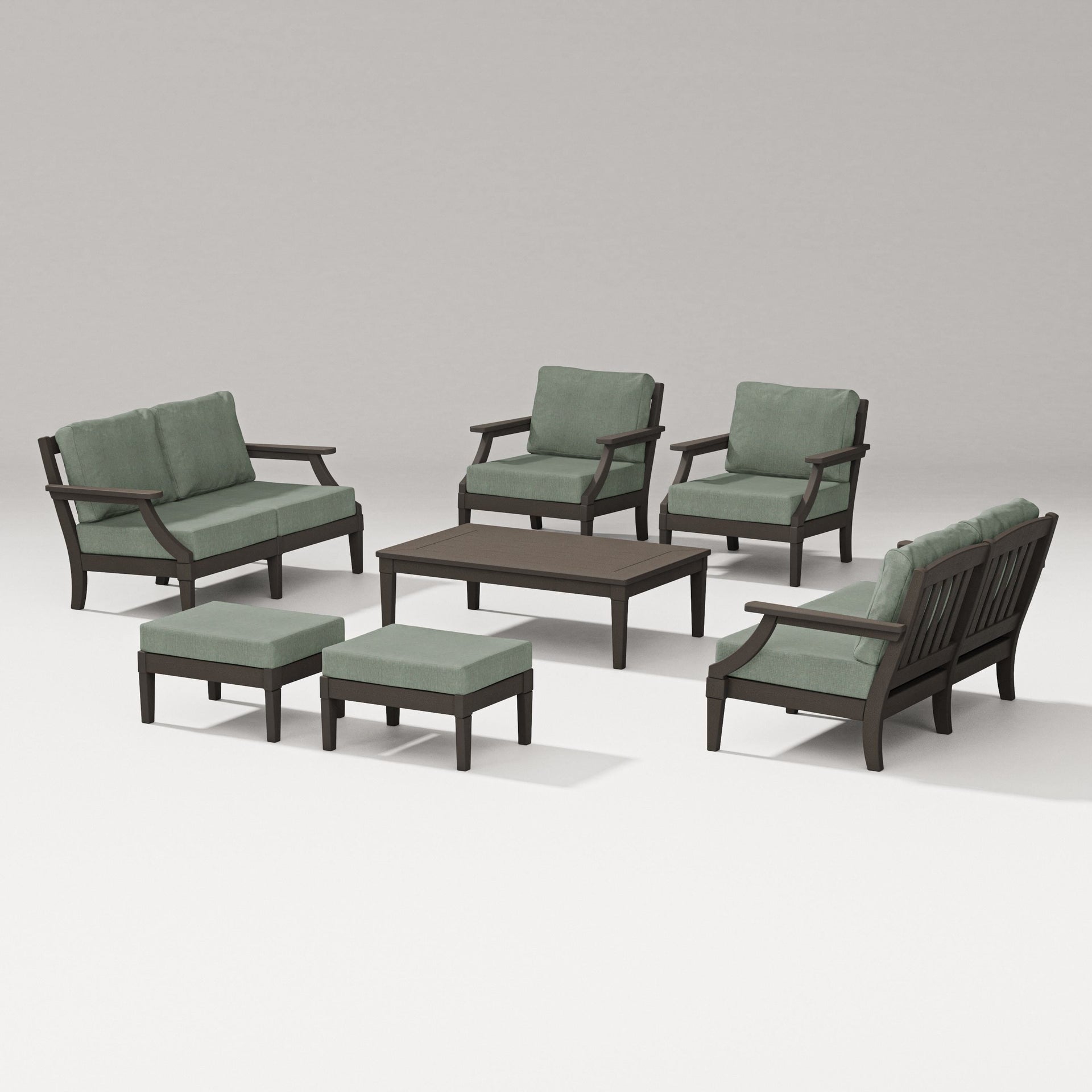 Estate 7-Piece Lounge Loveseat Set