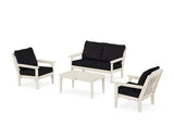 Cottage 4-Piece Deep Seating Set with Loveseat