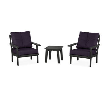 Oxford 3-Piece Deep Seating Set