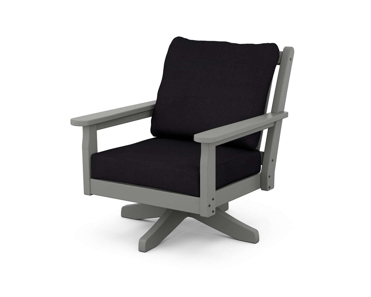 Chippendale Deep Seating Swivel Chair