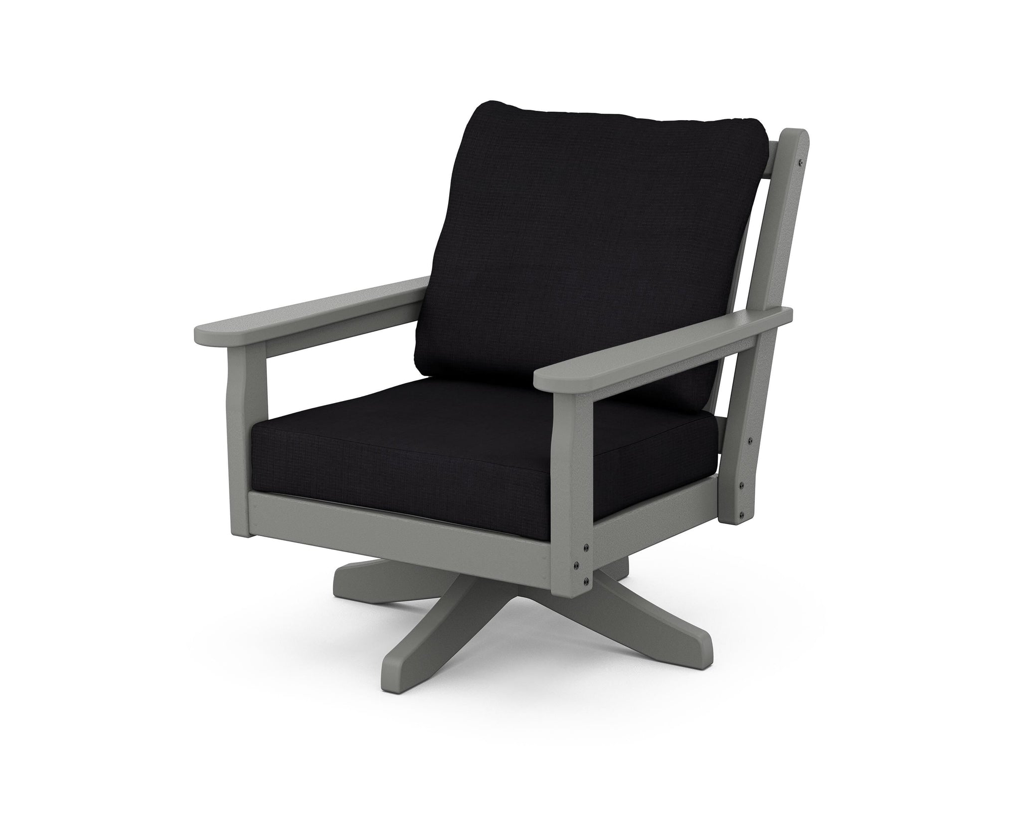 Chippendale Deep Seating Swivel Chair