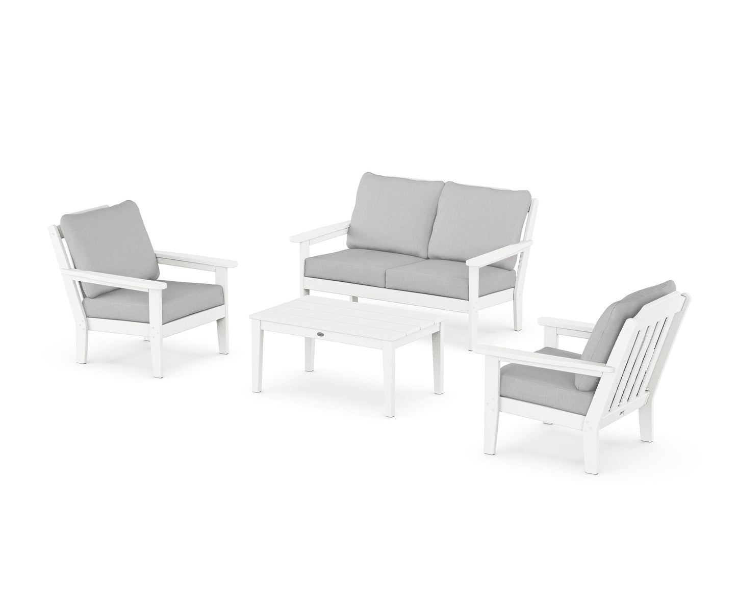 Cottage 4-Piece Deep Seating Set with Loveseat
