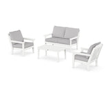 Cottage 4-Piece Deep Seating Set with Loveseat