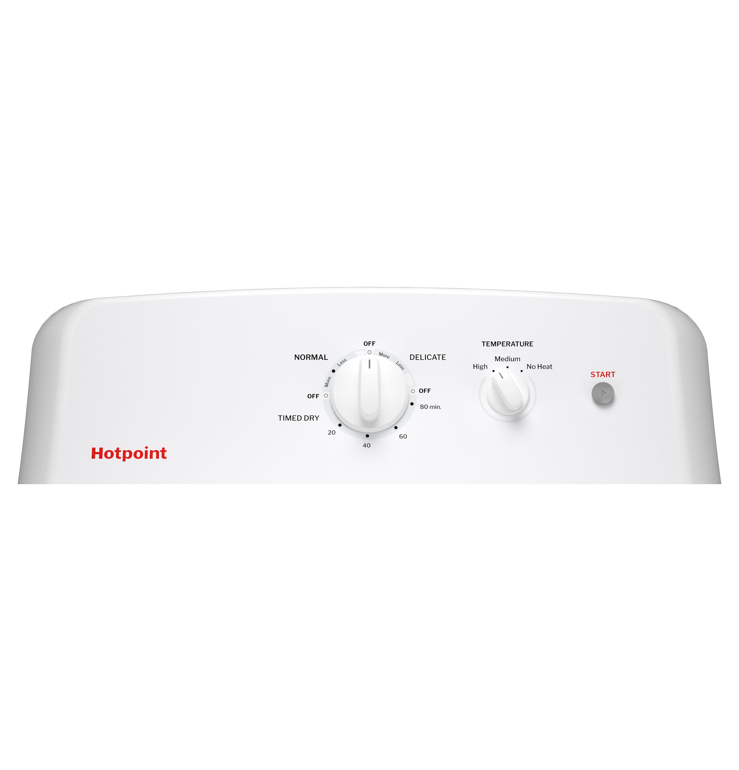 Hotpoint® 6.2 cu. ft. Capacity  Electric Dryer with Up To 120 ft. Venting and Shallow Depth