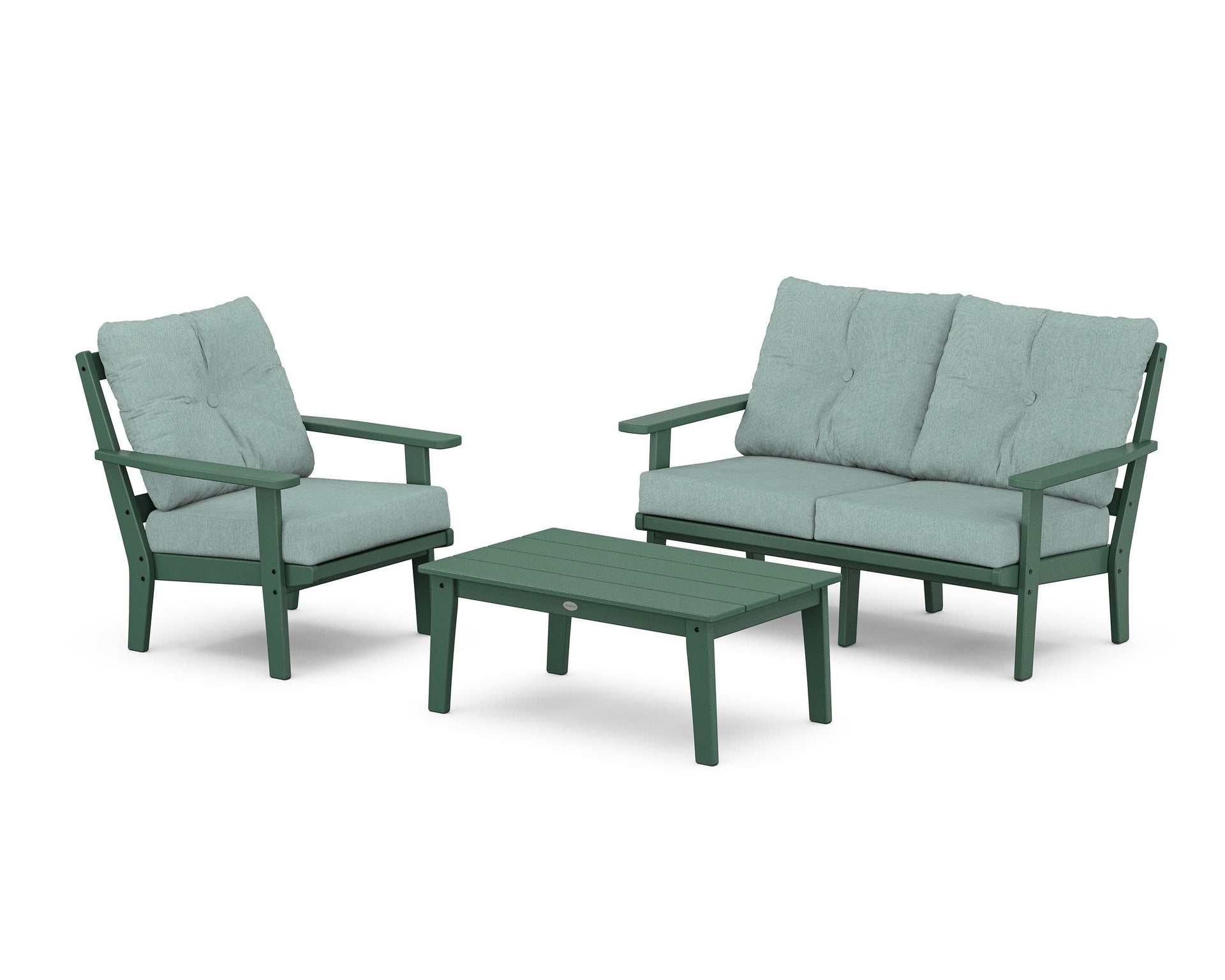 Oxford 3-Piece Deep Seating Set with Loveseat