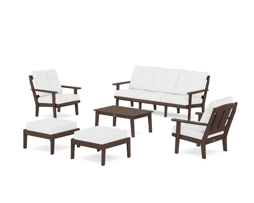 Mission 6-Piece Lounge Sofa Set