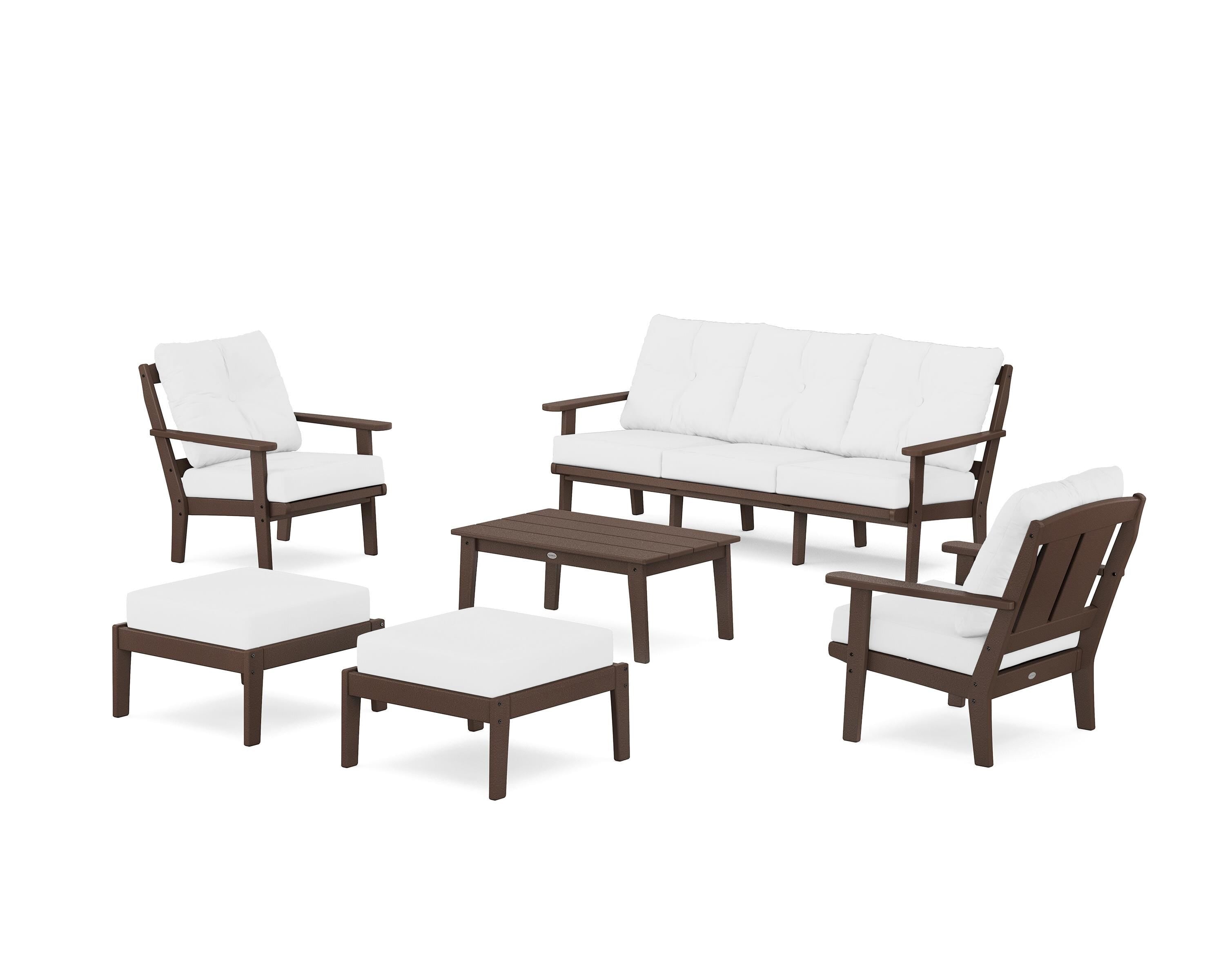 Mission 6-Piece Lounge Sofa Set