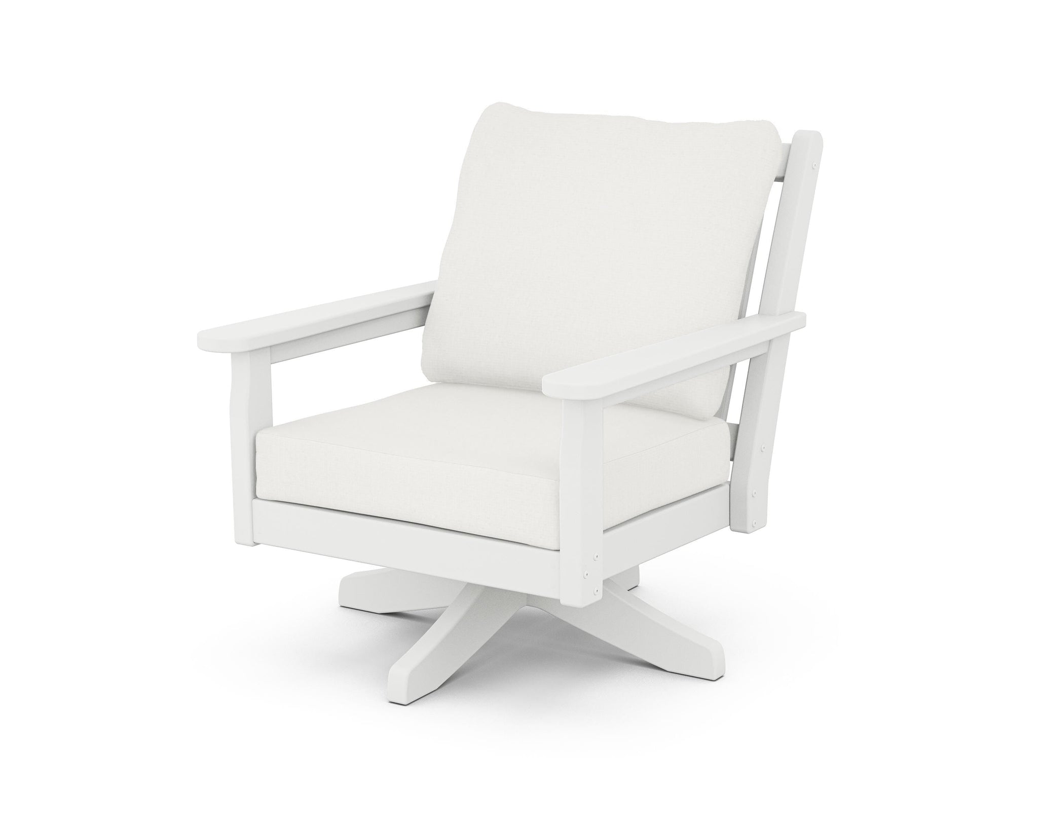 Chippendale Deep Seating Swivel Chair