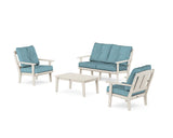 Mission 4-Piece Deep Seating Set with Loveseat