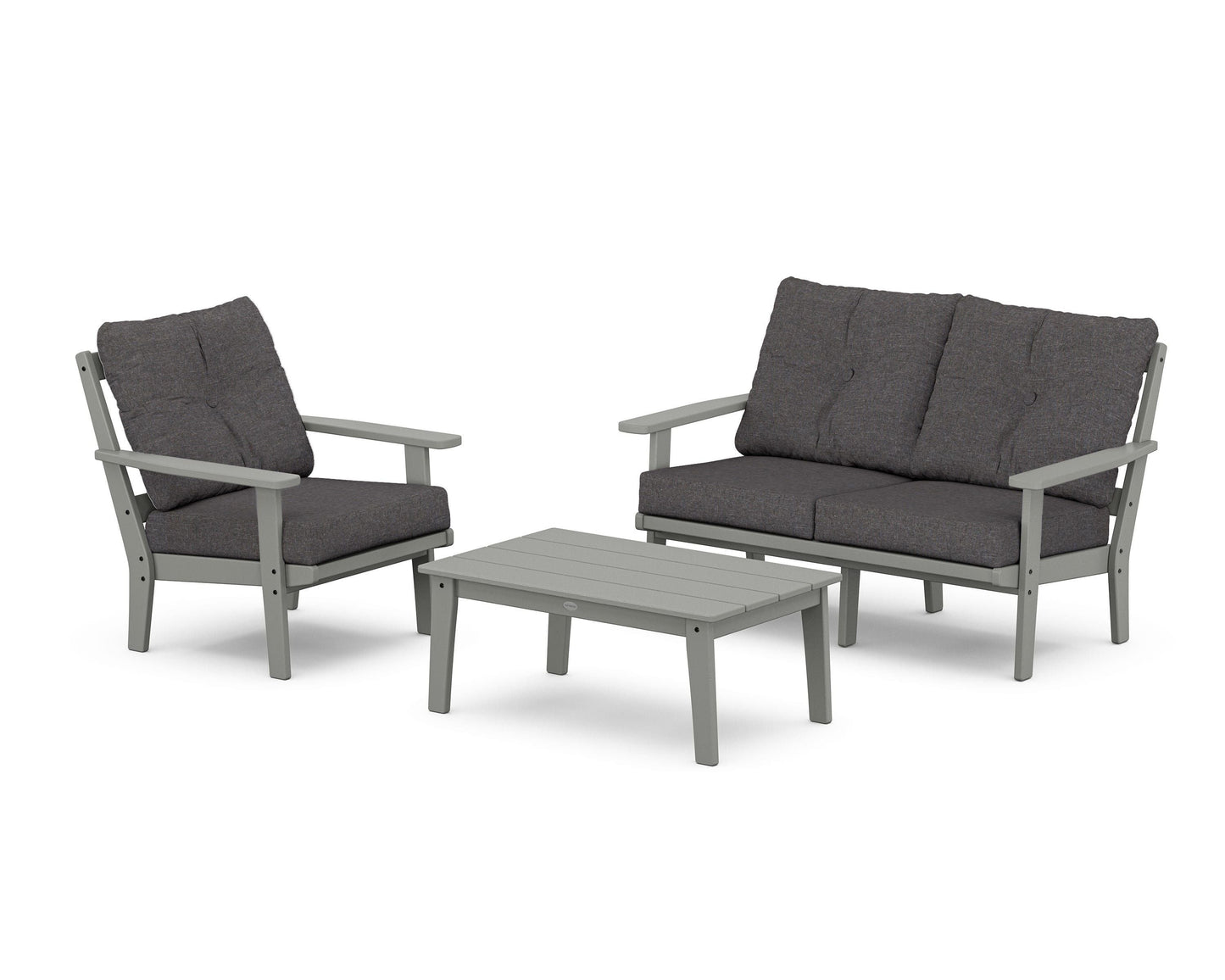 Prairie 3-Piece Deep Seating Set with Loveseat