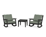 Chippendale 3-Piece Deep Seating Rocker Set
