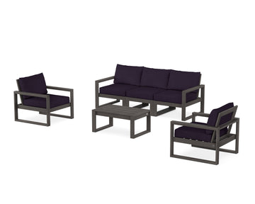 EDGE Sectional 4-Piece Deep Seating Set with Sofa