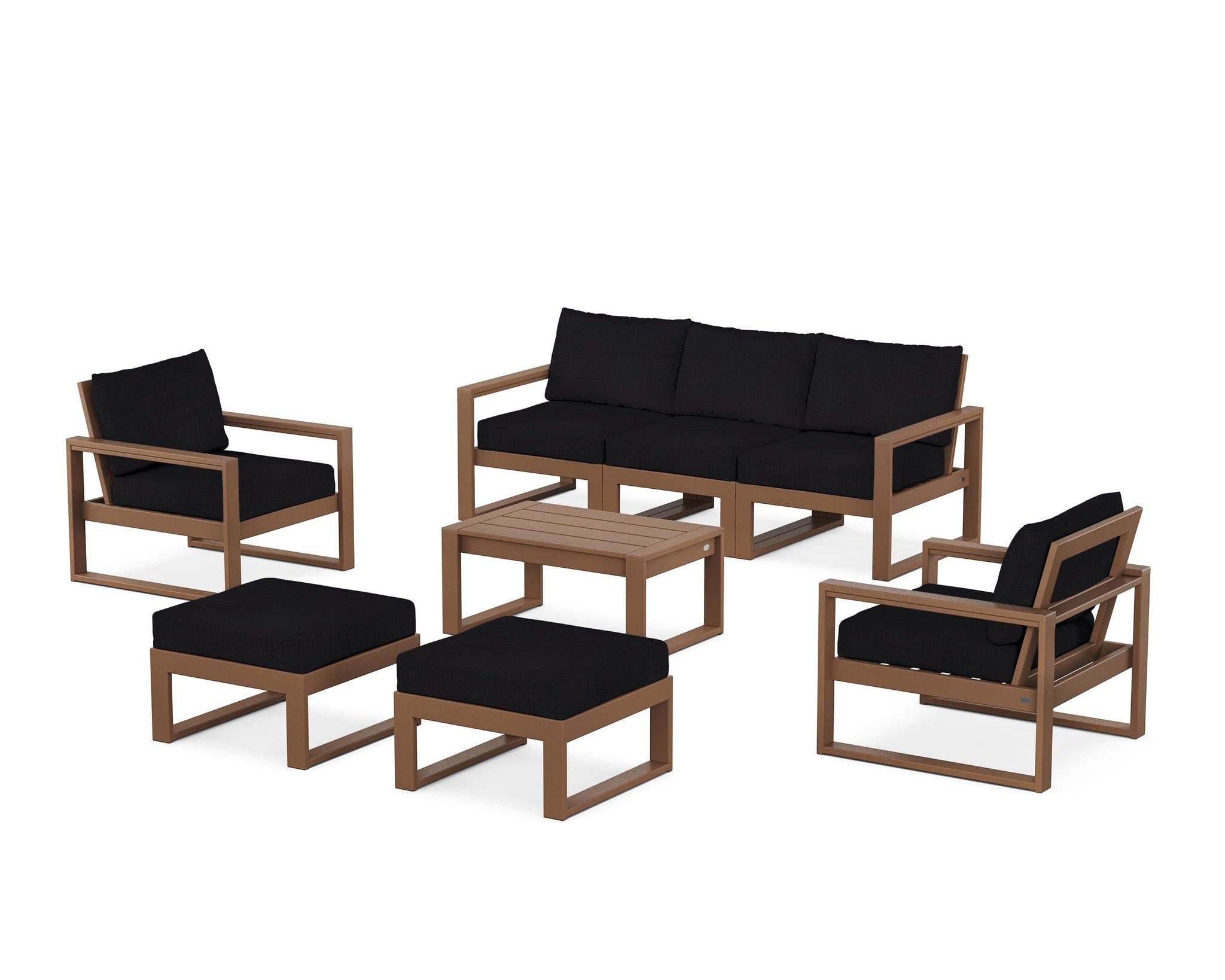 EDGE Sectional 8-Piece Lounge Sofa Set