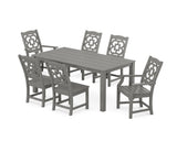 Chinoiserie 7-Piece Parsons Dining Set