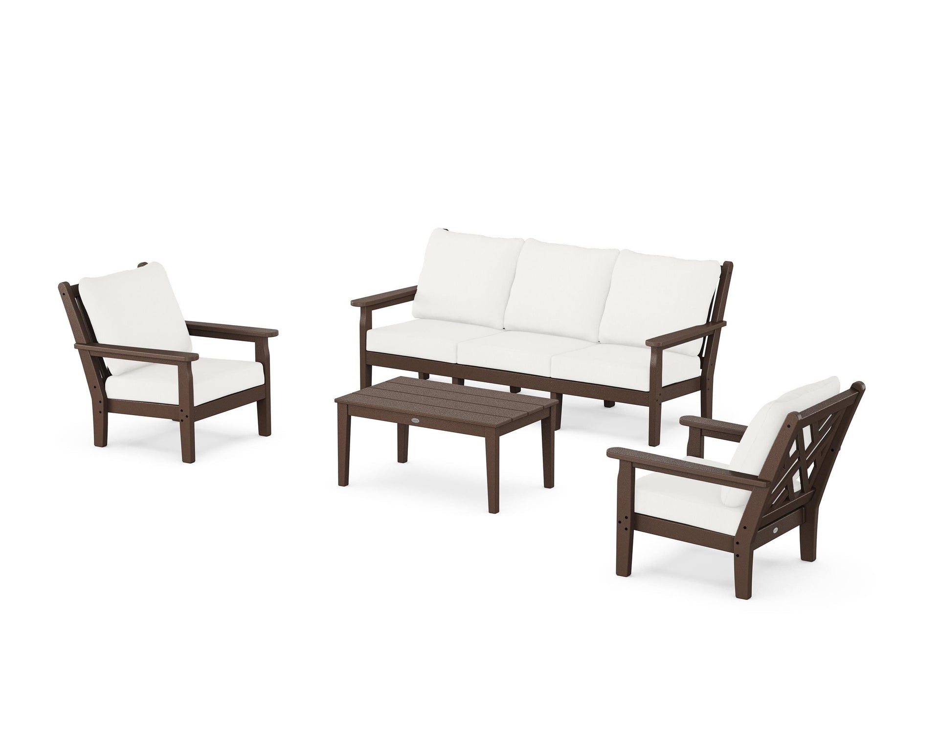 Chippendale 4-Piece Deep Seating Set with Sofa