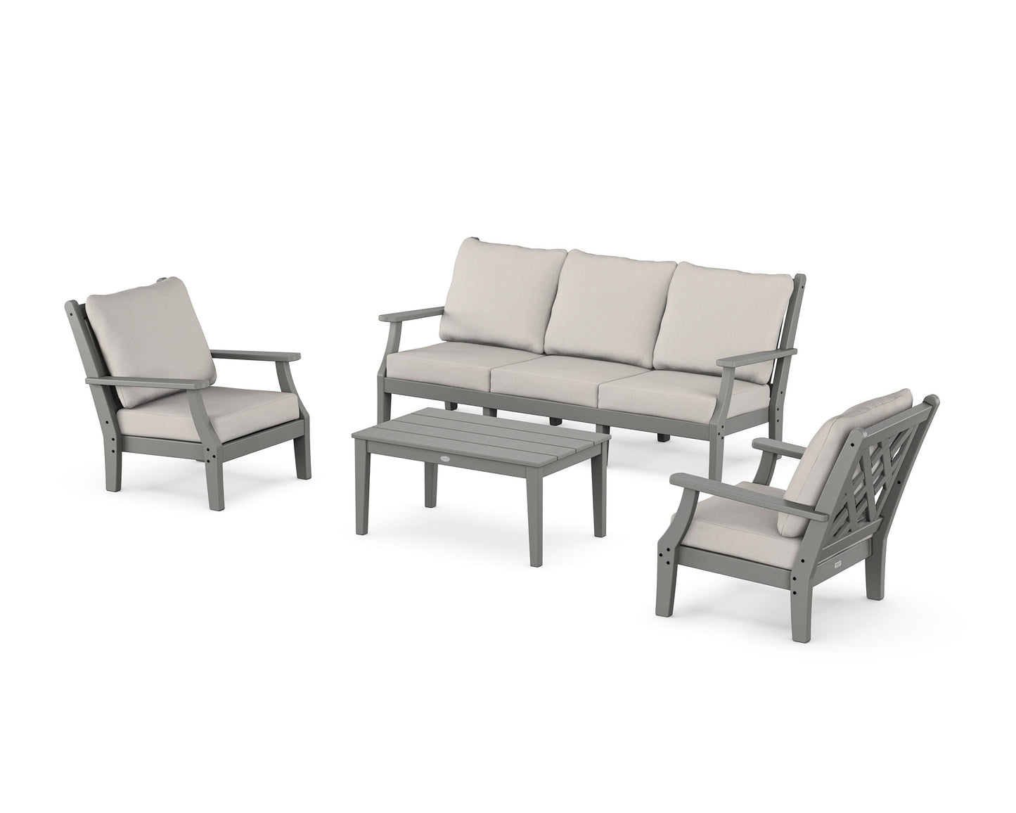 Wovendale 4-Piece Deep Seating Set with Sofa