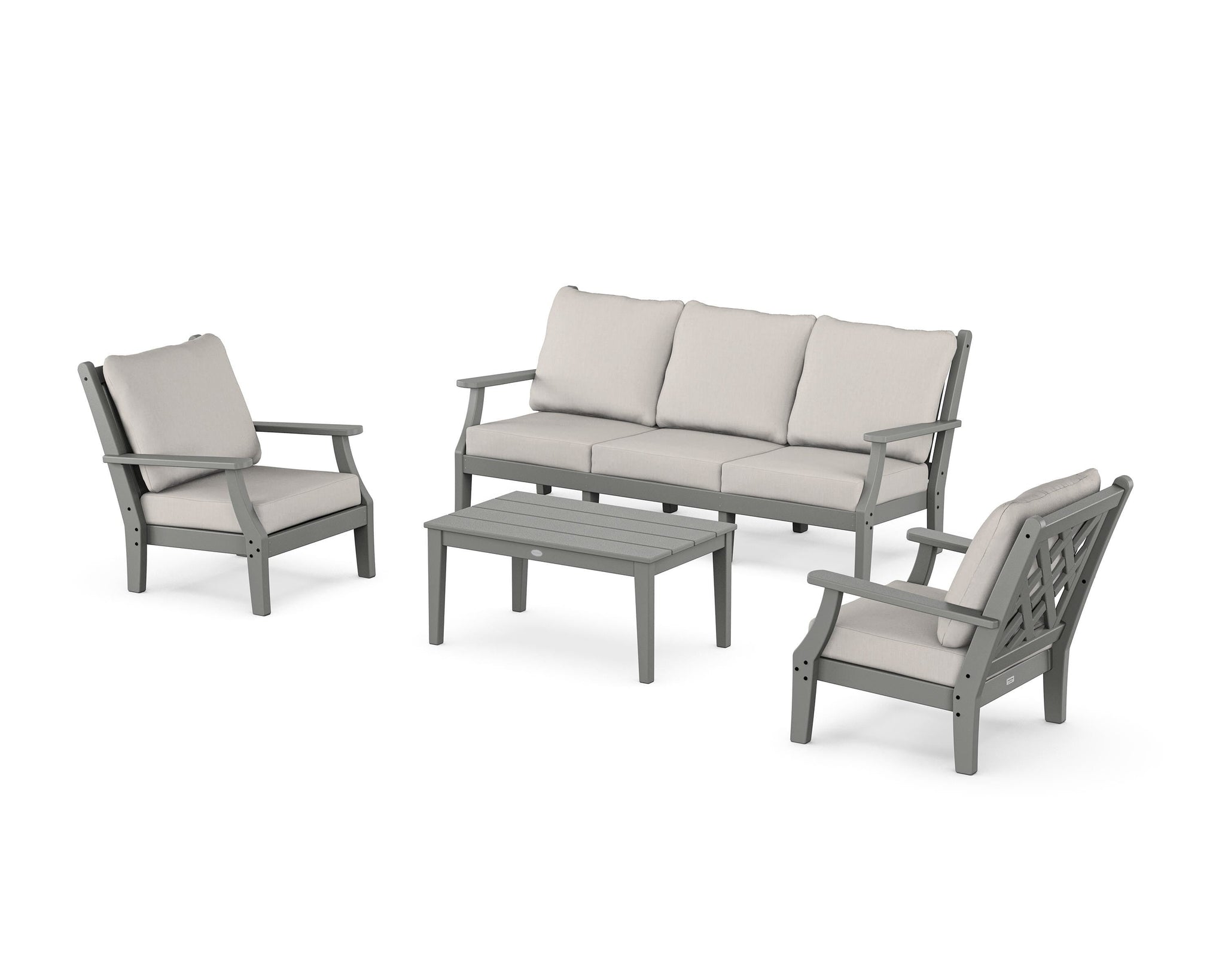 Wovendale 4-Piece Deep Seating Set with Sofa