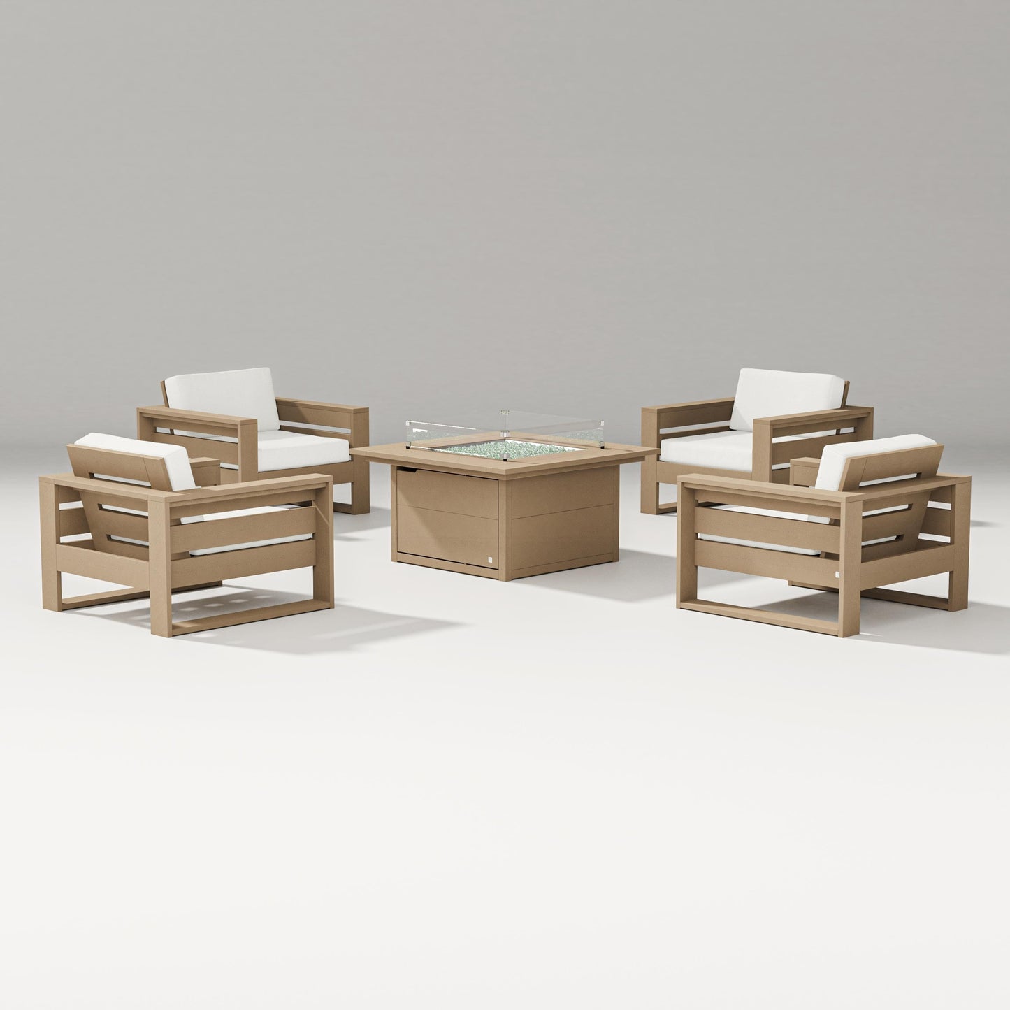 Latitude 5-Piece Lounge Fire Table Set