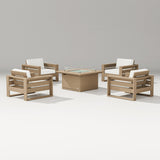 Latitude 5-Piece Lounge Fire Table Set