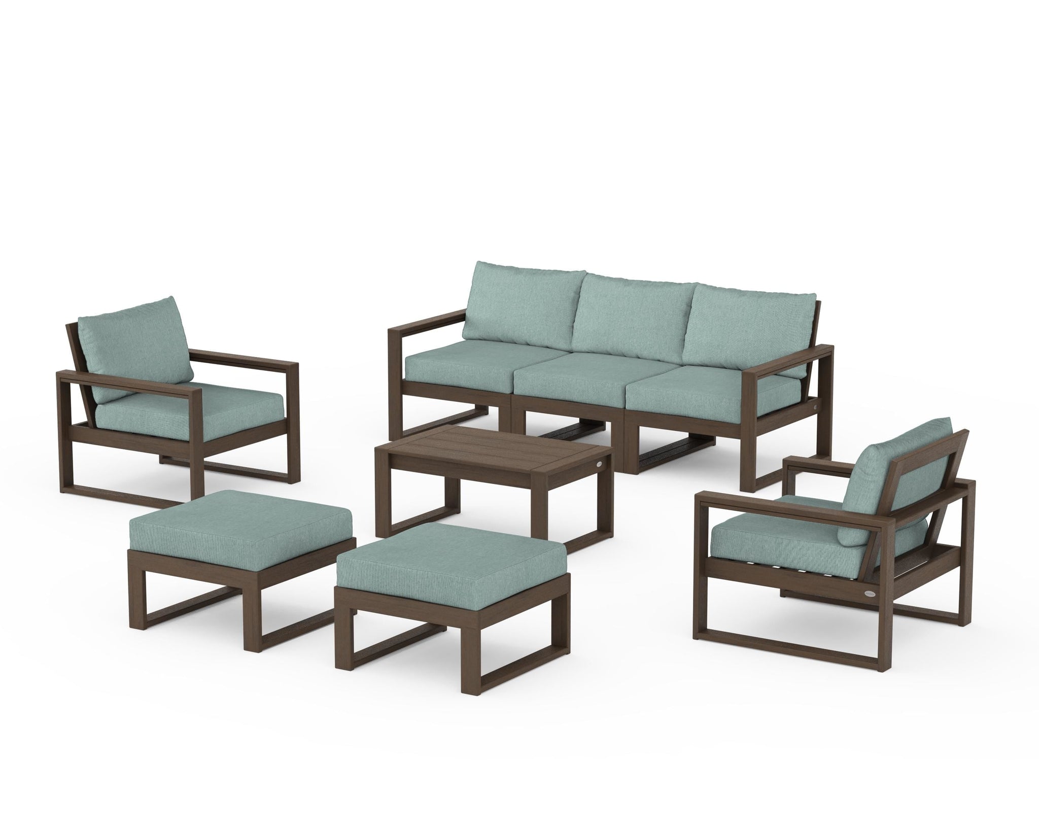 EDGE Sectional 8-Piece Lounge Sofa Set