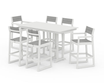EDGE Sling 7-Piece Farmhouse Bar Set