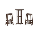 Modern Studio Bar Stool 3-Piece Bistro Set