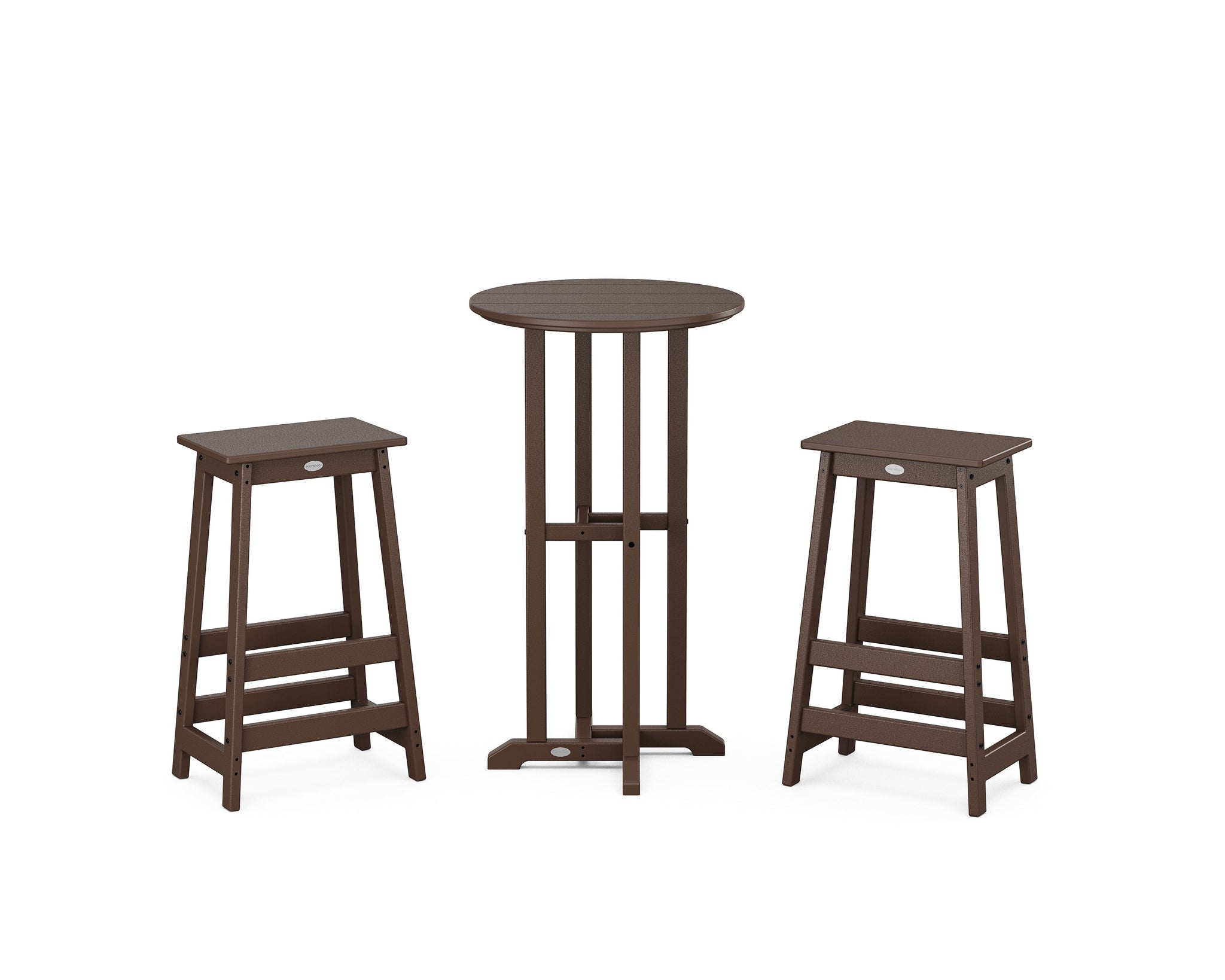 Modern Studio Bar Stool 3-Piece Bistro Set