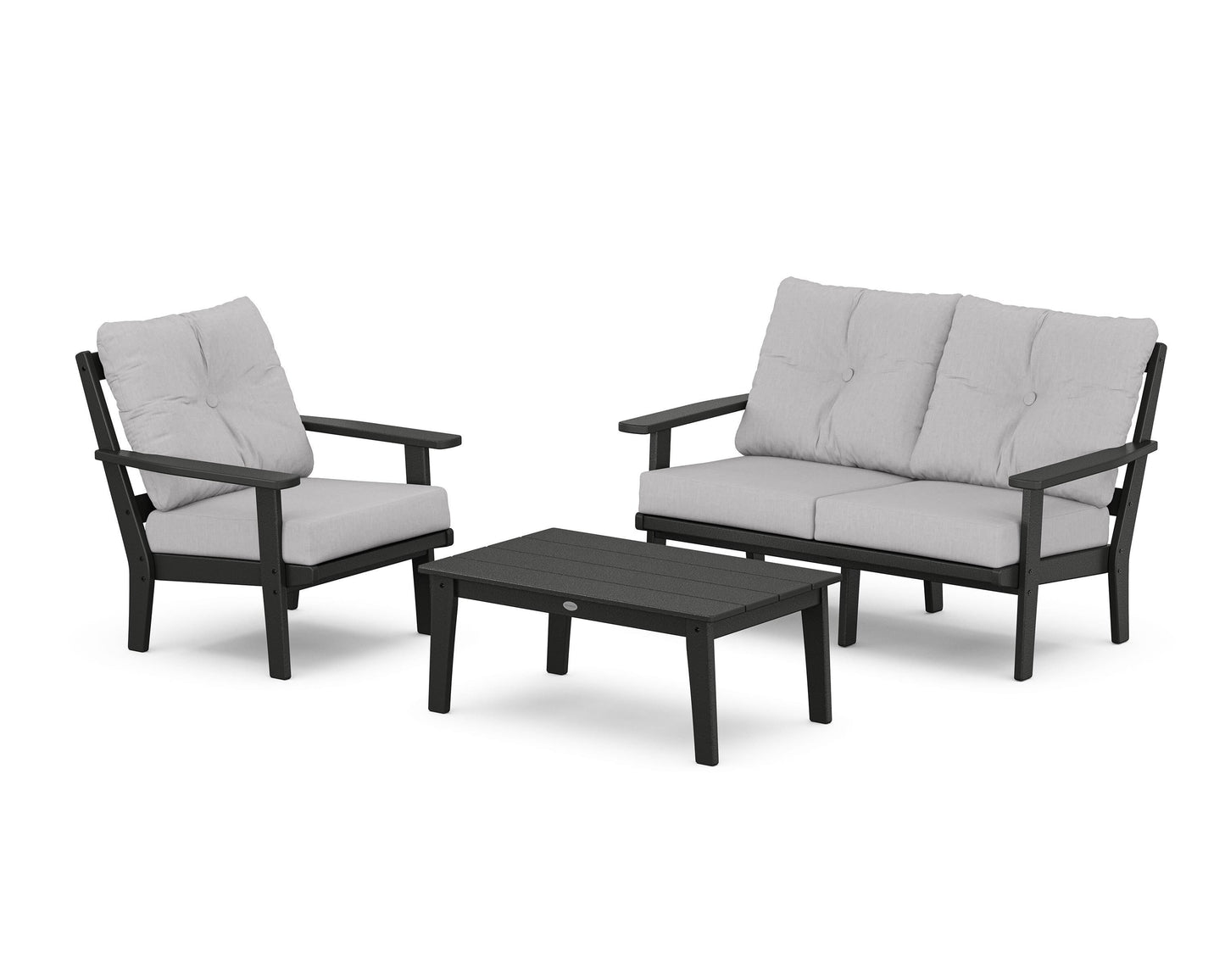 Prairie 3-Piece Deep Seating Set with Loveseat