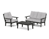 Prairie 3-Piece Deep Seating Set with Loveseat