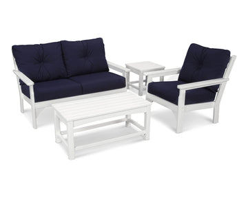 Vineyard 4 Piece Deep Seating Set