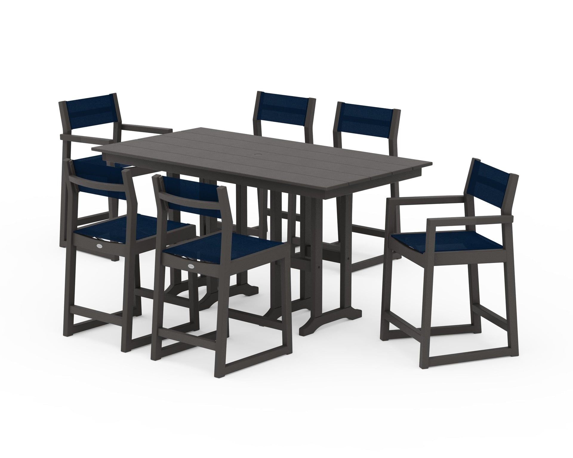 EDGE Sling 7-Piece Farmhouse Counter Set
