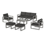 EDGE Sectional 8-Piece Lounge Sofa Set