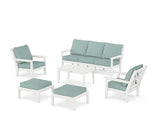 Chippendale 6-Piece Lounge Sofa Set
