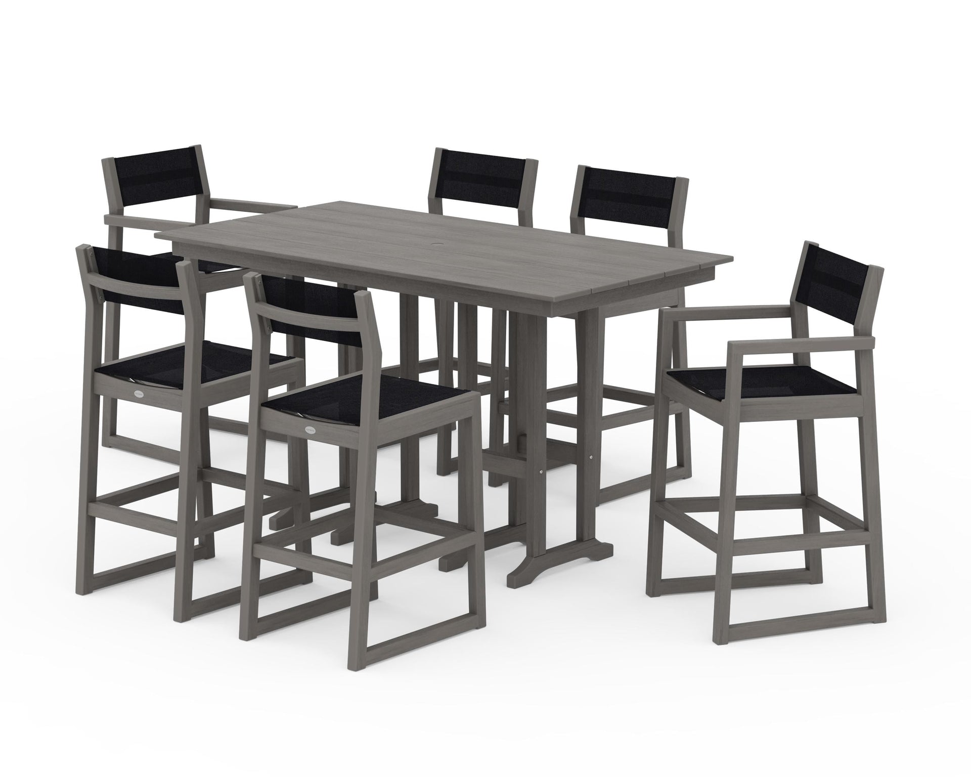 EDGE Sling 7-Piece Farmhouse Bar Set